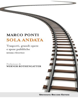 cover image of Sola andata